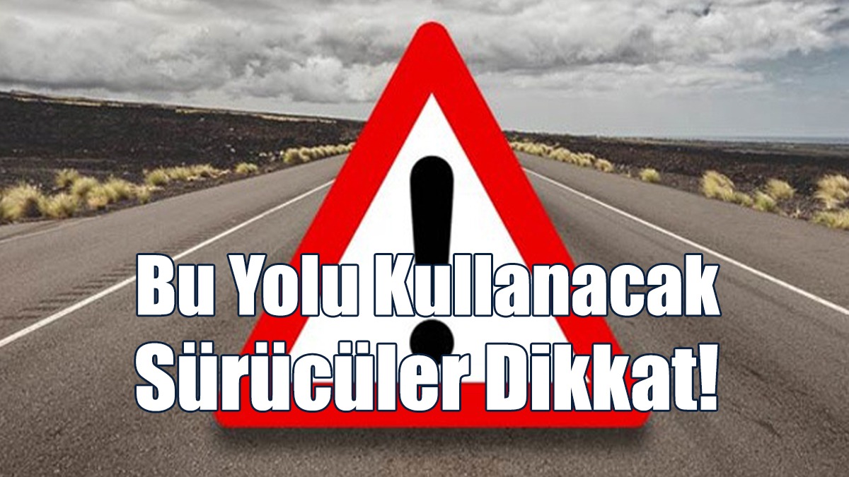 İskele’ye Gidiş Yolu Tek Yönlü Olarak Araç Trafiğine Kapatıldı