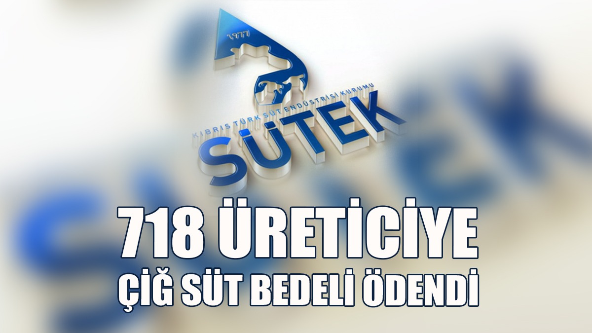 718 Üreticiye Yaklaşık 142 Milyon Tl Çiğ Süt Bedeli Ödendi