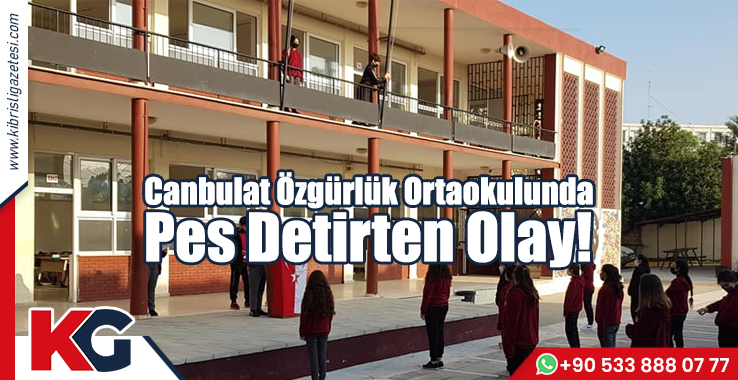 Canbulat Özgürlük Ortaokulunda Pes Dedirten Olay!