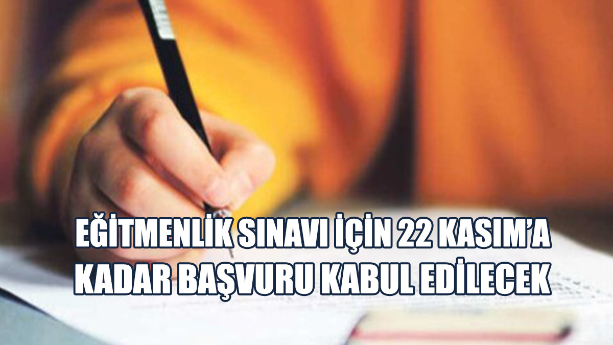 Eğitmenlik Sınavı Yapılacak