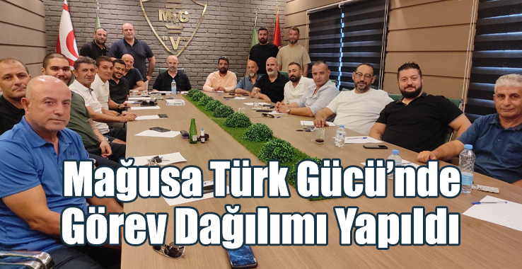 MTG'de Görev Dağılımı Yapıldı