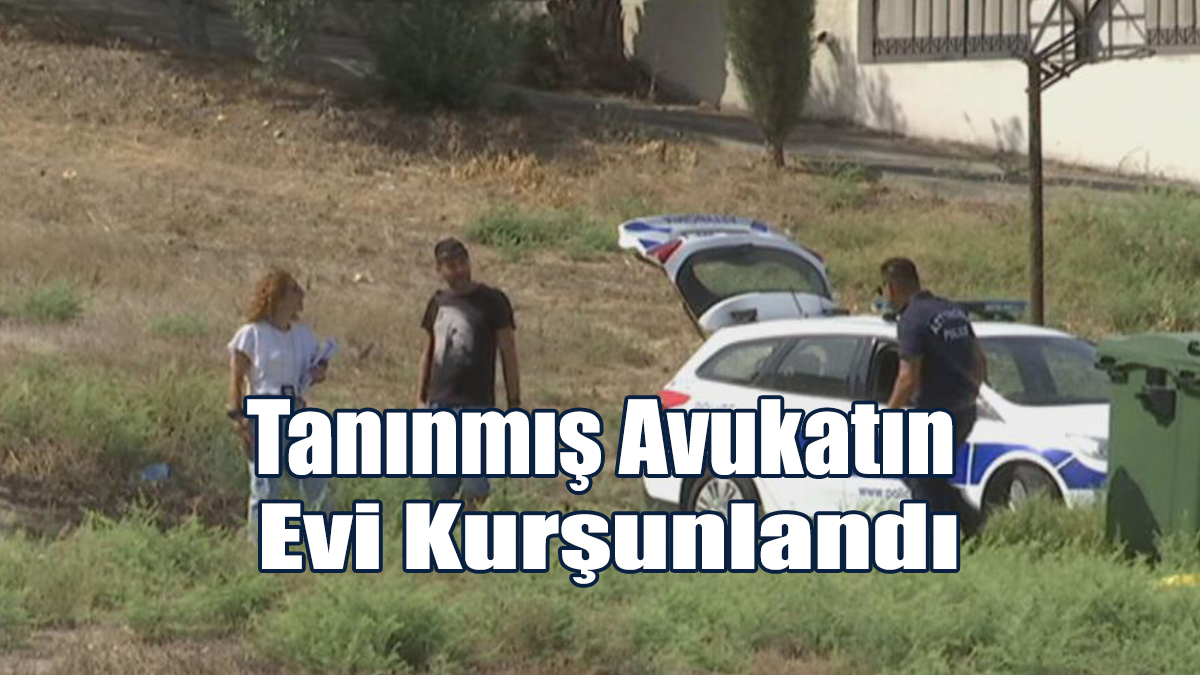 Güney’de Tanınmış Avukatın Evi Kurşunlandı