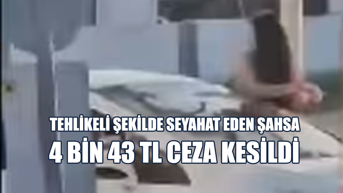Araçtan Dışarıya Bedenini Çıkararak Seyahat Etti