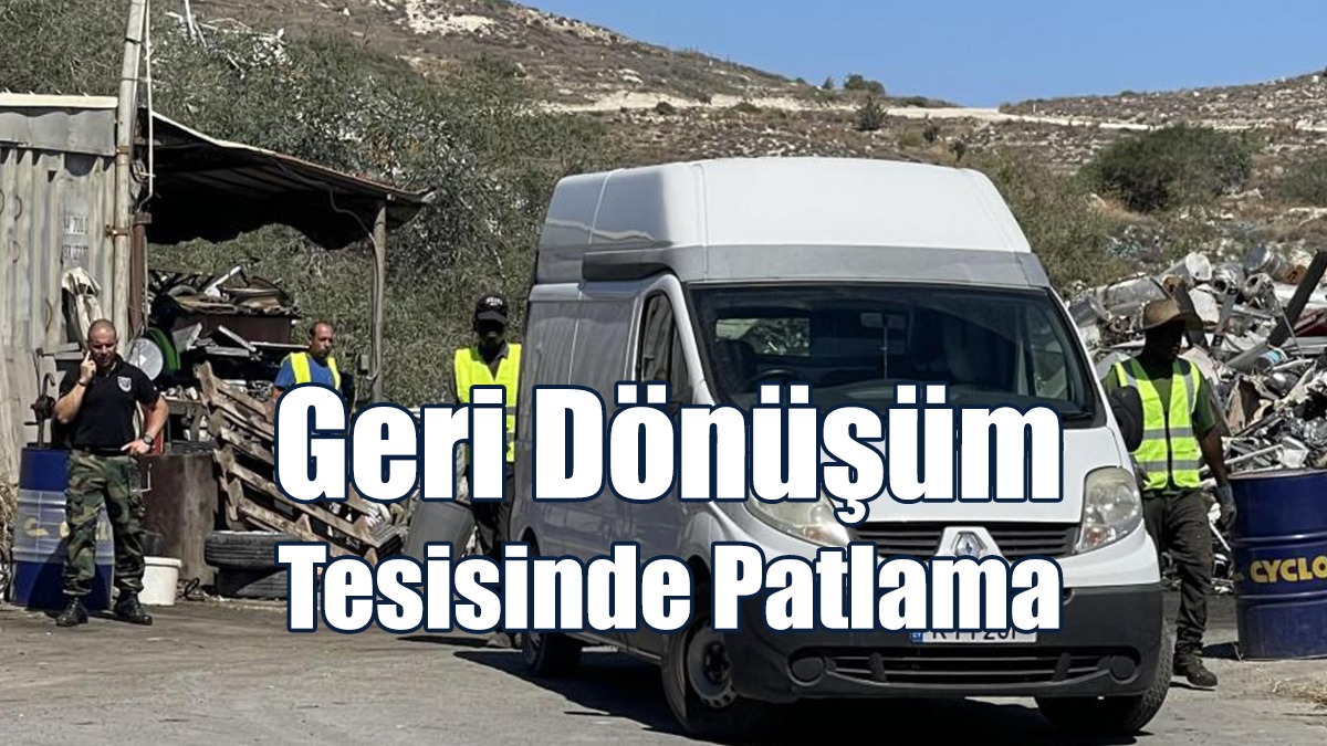 Geri Dönüşüm Tesisinde Patlama
