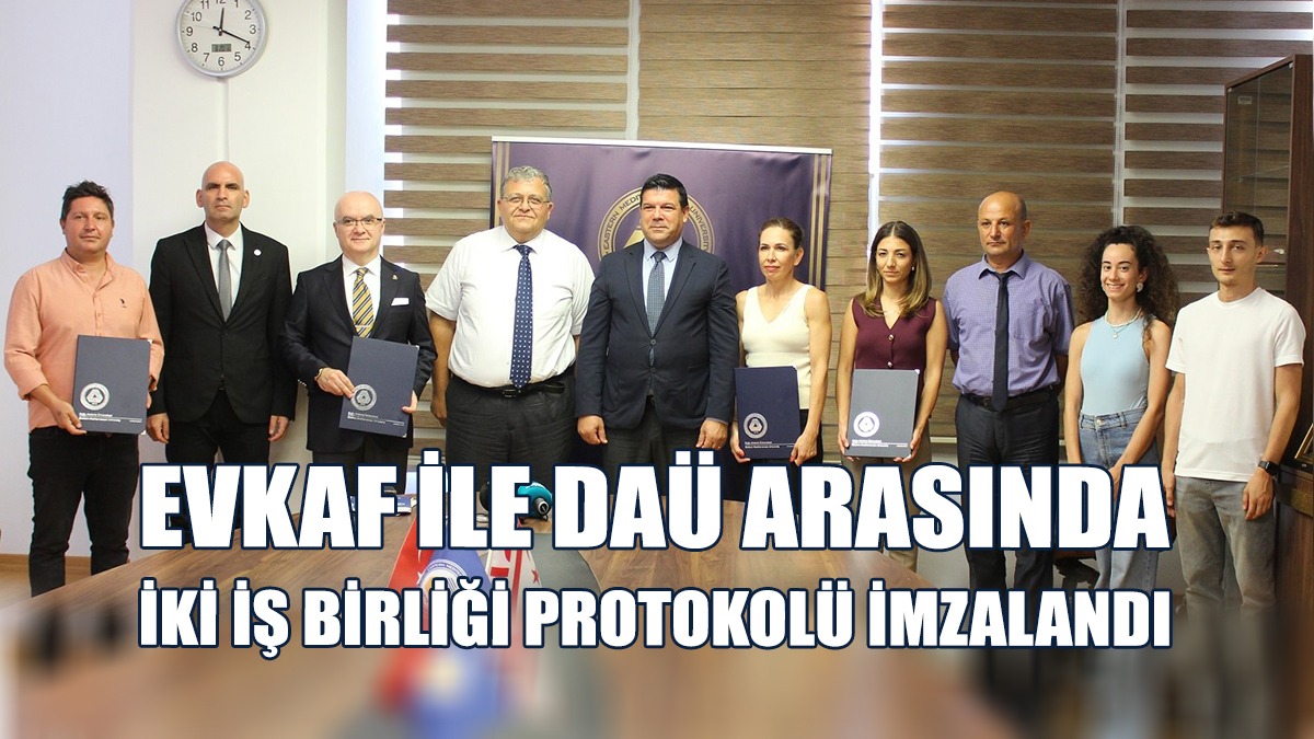 “DAÜ İle Birçok Alanda Ortak Projeler Geliştirmeye Devam Edeceğiz”