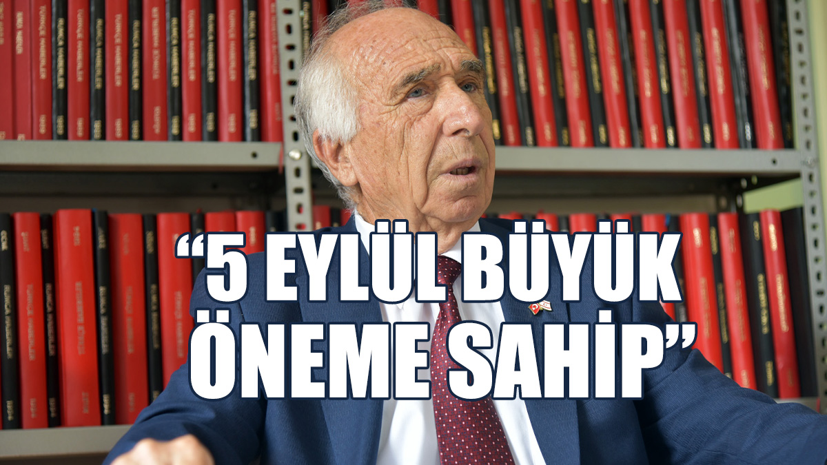“5 Eylül, Bölge İçin Bir Kurtuluş Değil, Diriliş Günü Olarak Görülüyor"