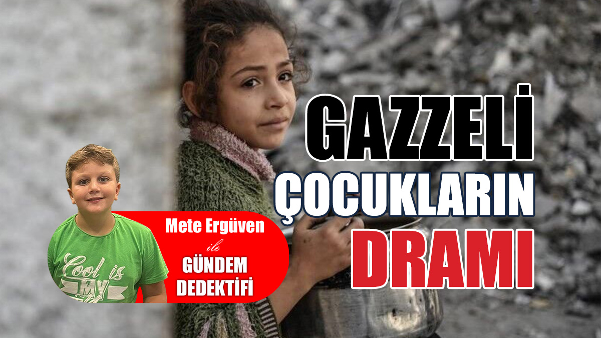 Gazzeli çocukların dramı