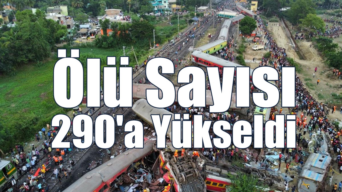 Hindistan'daki Tren Kazasında Ölü Sayısı 290'a Yükseldi