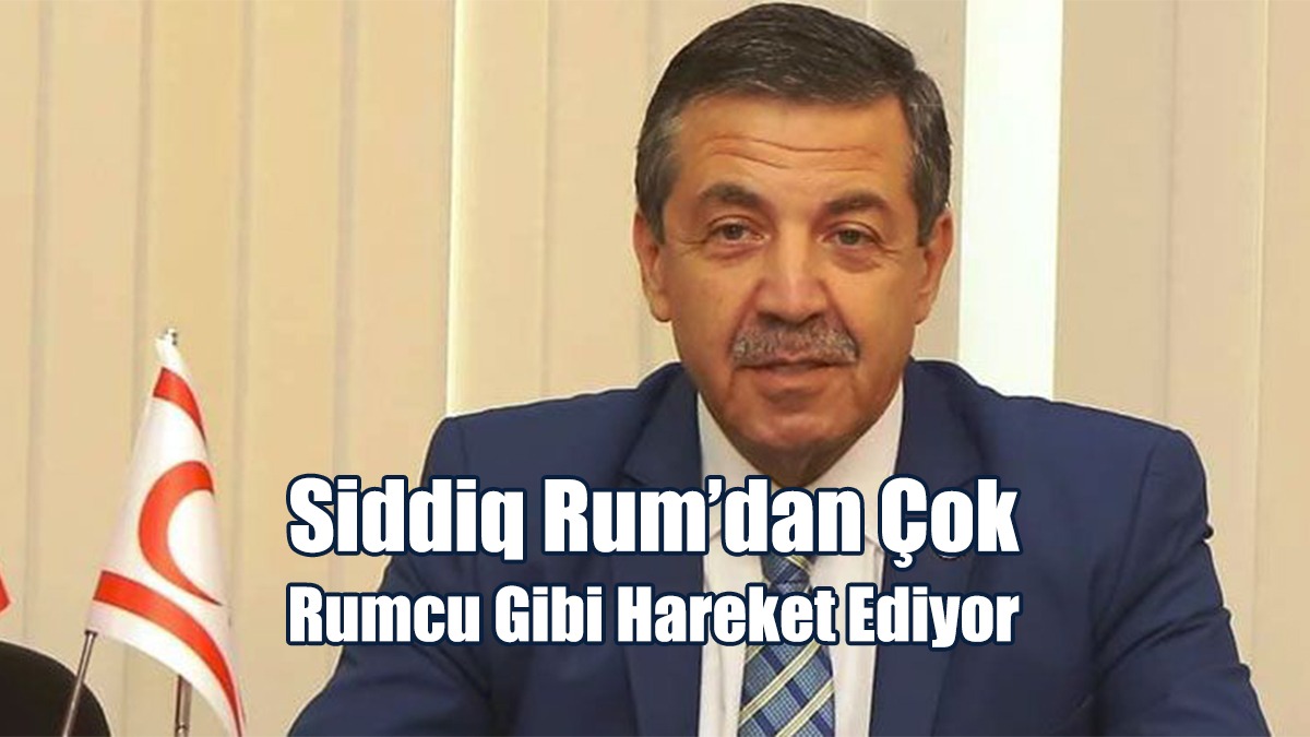Ertuğruloğlu: Irfan Siddiq, Rum Tarafına Yaranmak İçin Kıbrıs Türkü’ne Hakaret Ediyor