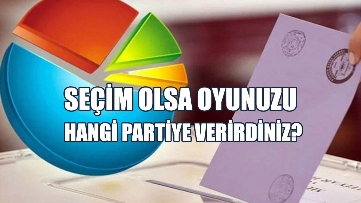 Seçim Anketinden Çarpıcı Sonuç…