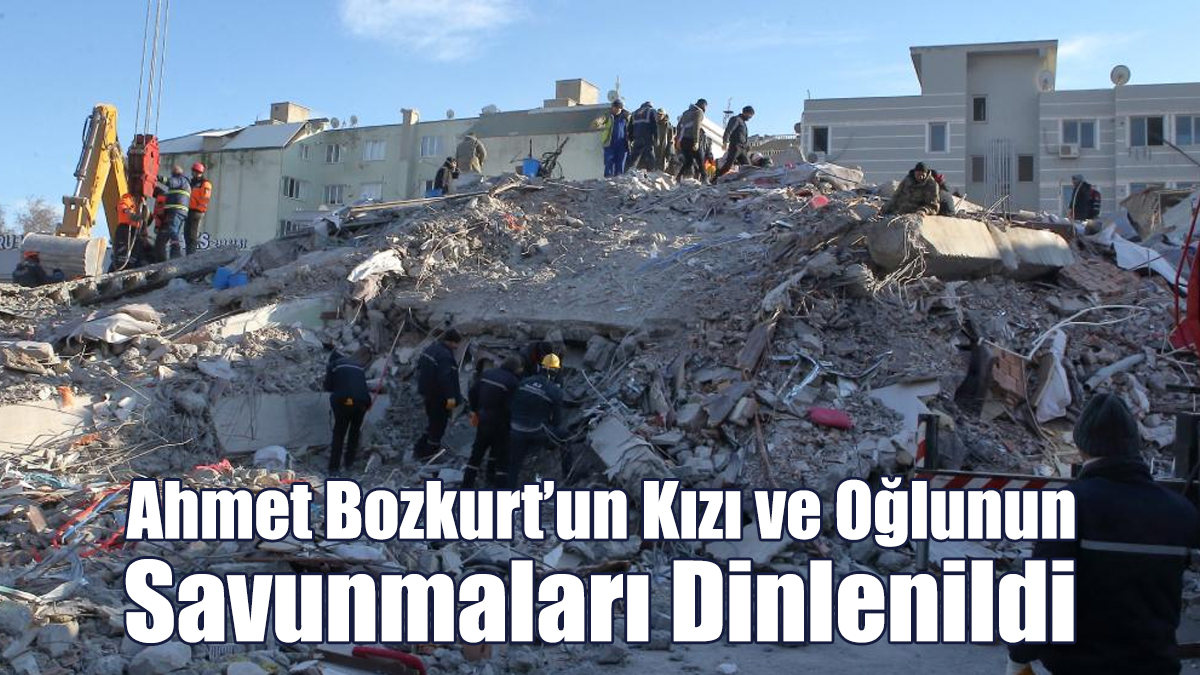 Borkurt'un Kızı ve Oğlunun Savunmaları Dinlendi