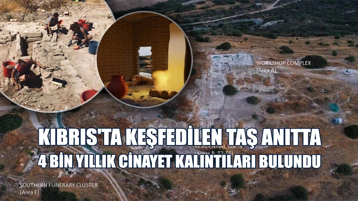 Kıbrıs'ta Tarihi Keşif: 4 Bin Yıllık Cinayet Kalıntıları Bulundu