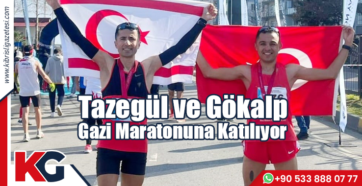 Tazegül ve Gökalp, Gazi Maratonuna Katılıyor