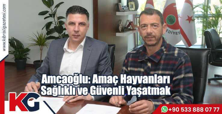 Amcaoğlu: Amaç, hayvanları sağlıklı ve güvenli yaşatmak