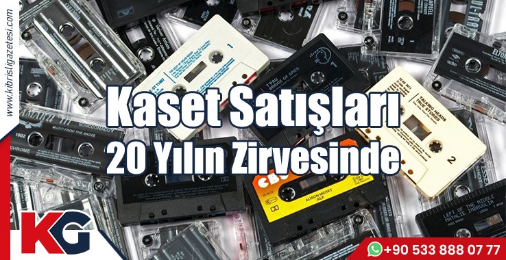 Kaset Satışları 20 Yılın Zirvesinde