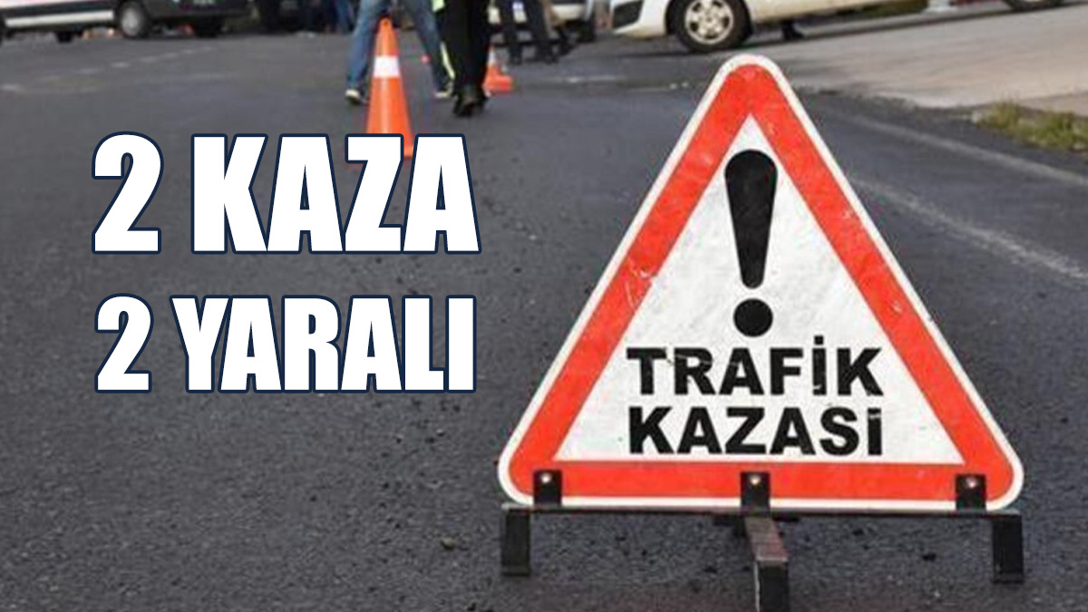 Scooter İle Motosiklet Çarpıştı: 2 Kişi Yaralandı