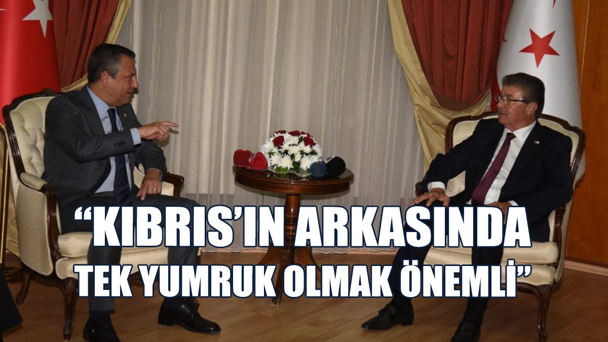 Üstel, Özel Ve Beraberindeki Heyeti Kabul Etti