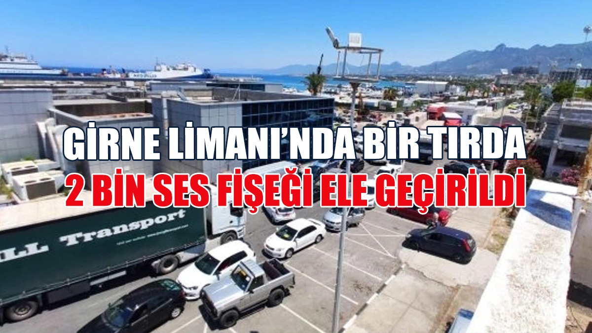 TIR’da 2 Bin Fişek Ele Geçirildi!