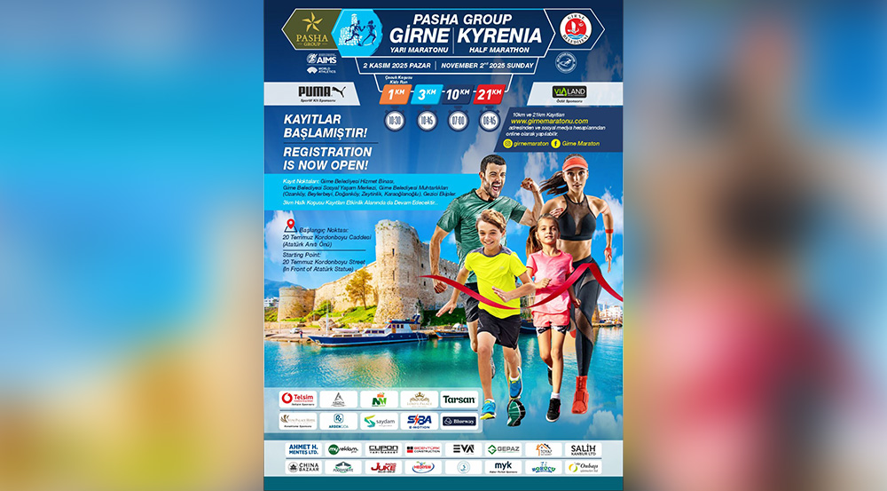 ‘Pasha Group Girne Yarı Maratonu 2025’ başlıyor!