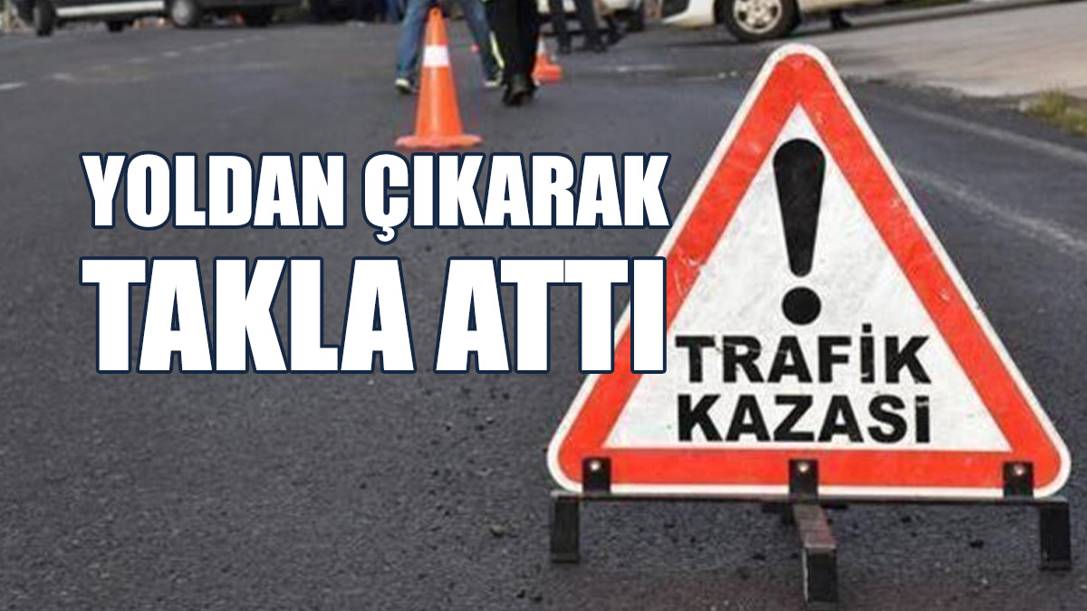 Araç Sürücüsü Yaralandı...