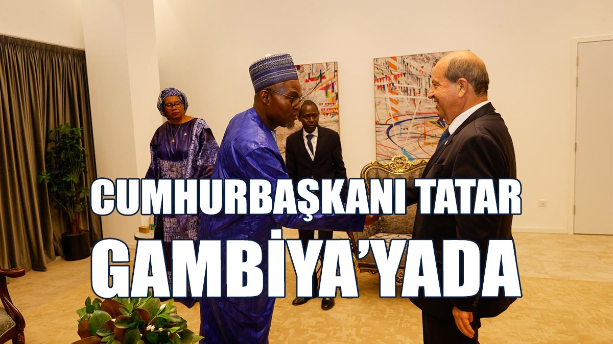 Tatar, Gambiya Cumhurbaşkanı Yardımcısı Jallow İle Görüştü