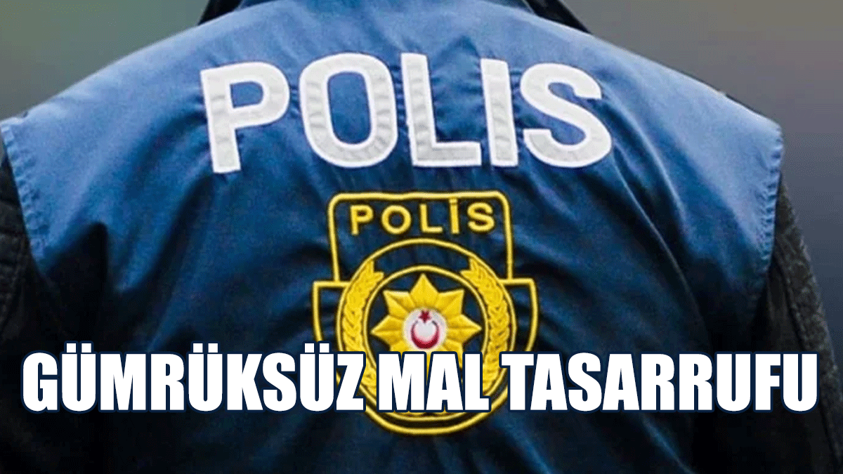 Gümrüksüz Mal Tasarrufu