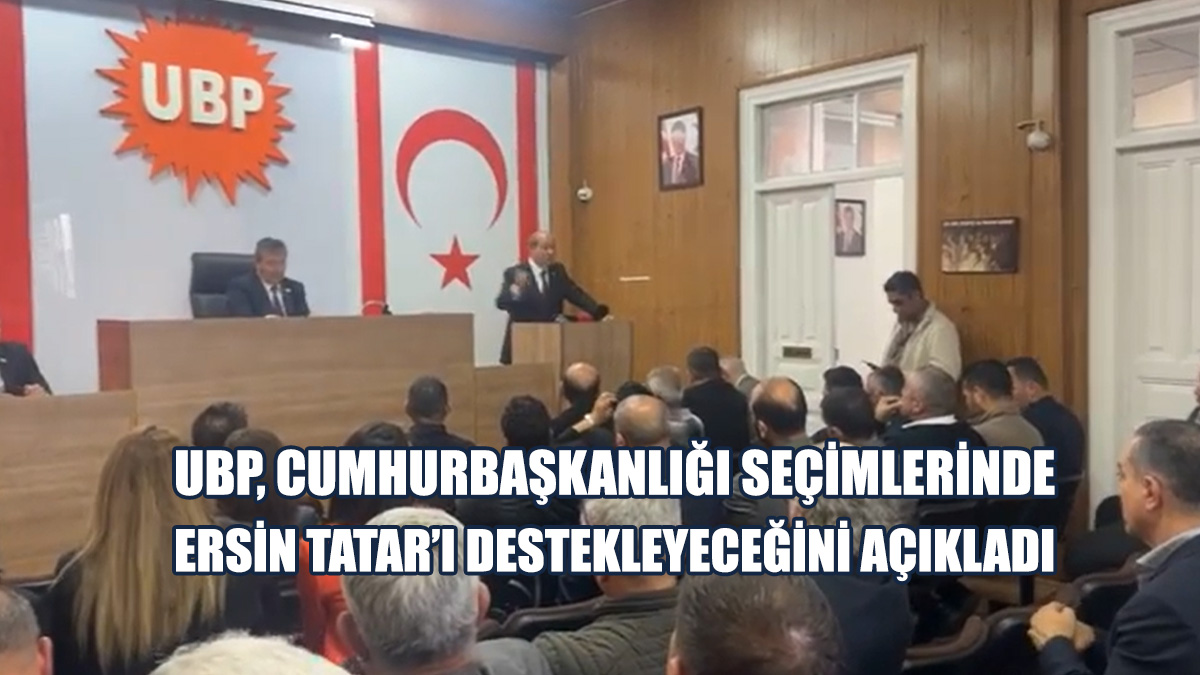 UBP Parti Meclisi Toplantısı Gerçekleştirildi