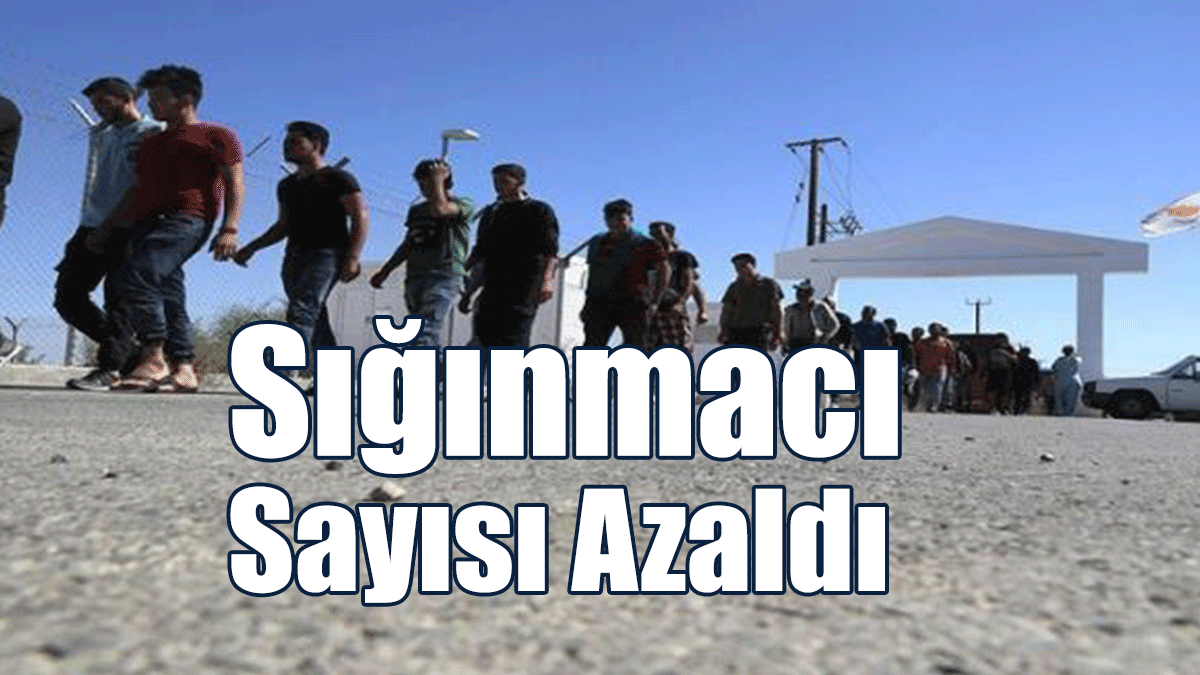 Sığınmacı Sayısı Azaldı
