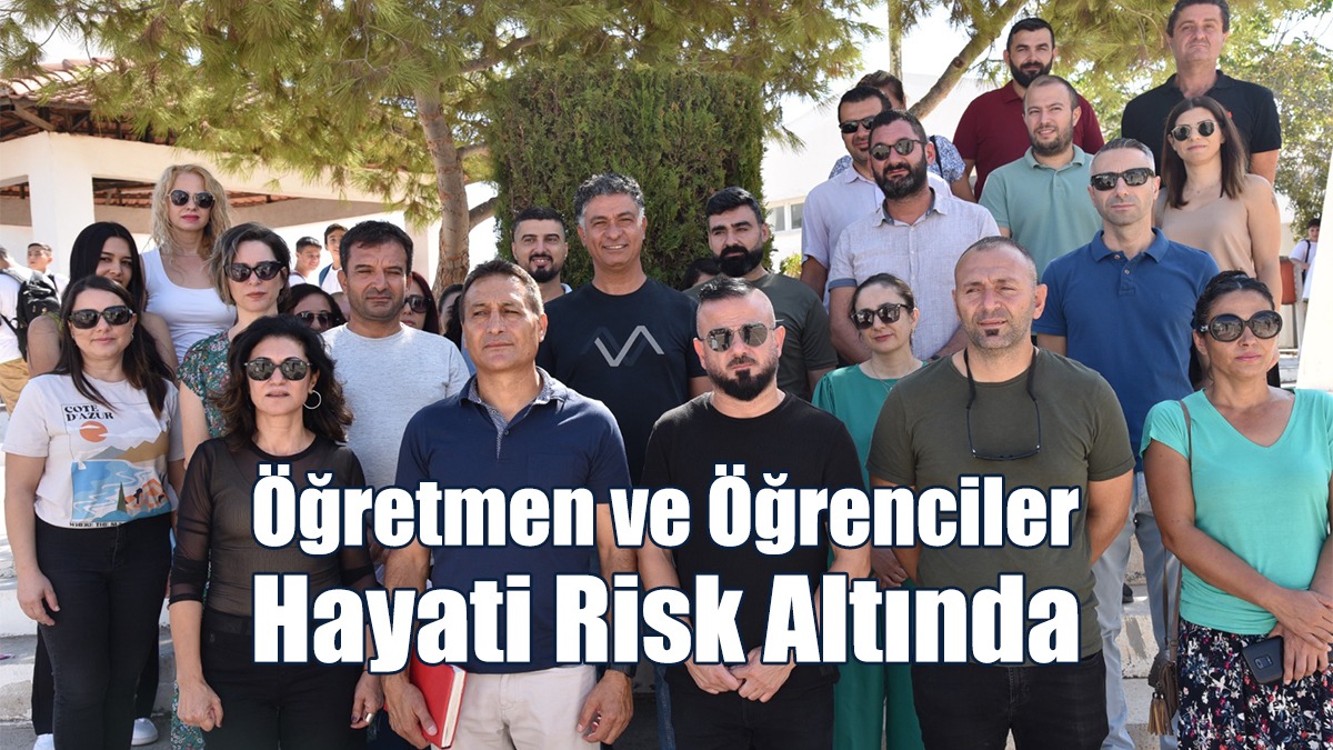 Dr. Fazıl Küçük Meslek Lisesi’nde Öğretmen Ve Öğrenciler Hayati Risk Altında