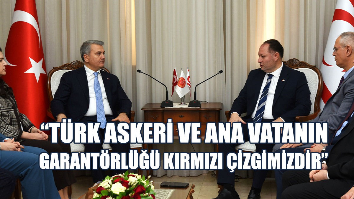 Öztürkler, Canbey Ve Beraberindeki Heyeti Kabul Etti