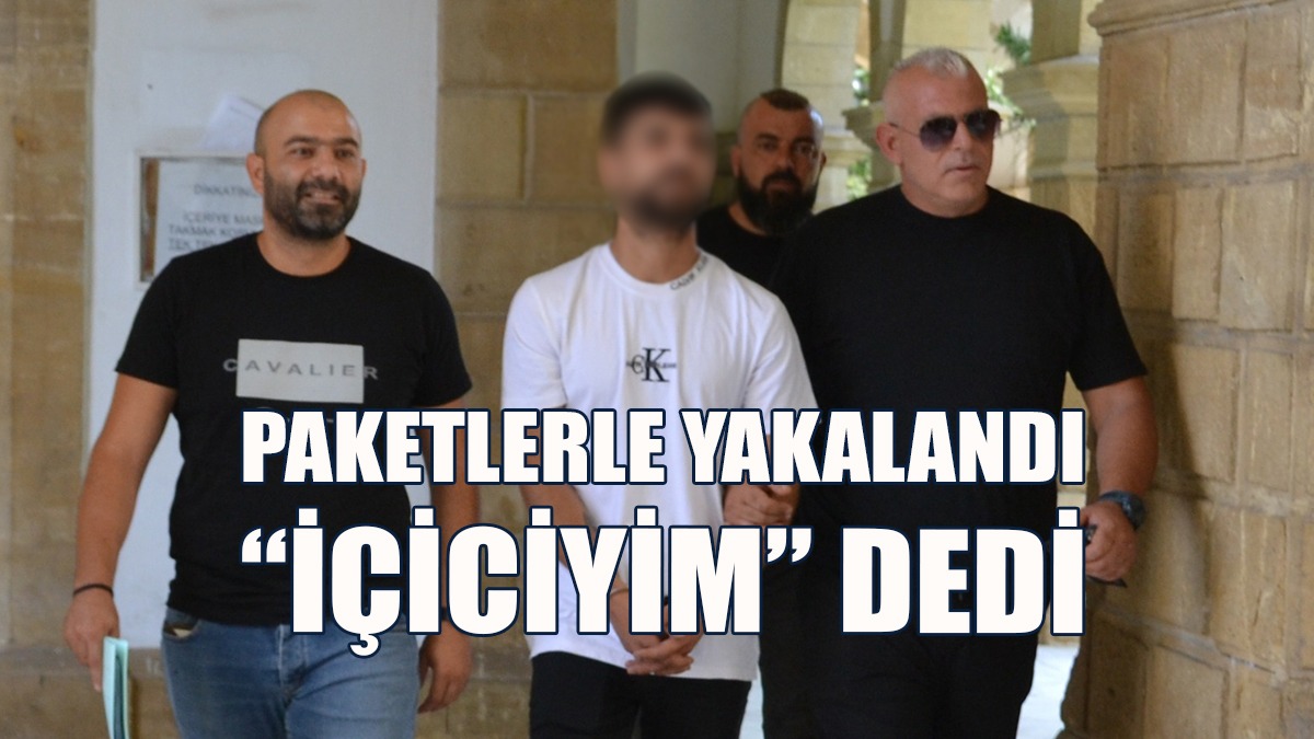 Paketlerle Yakalandı “İçiciyim” Dedi