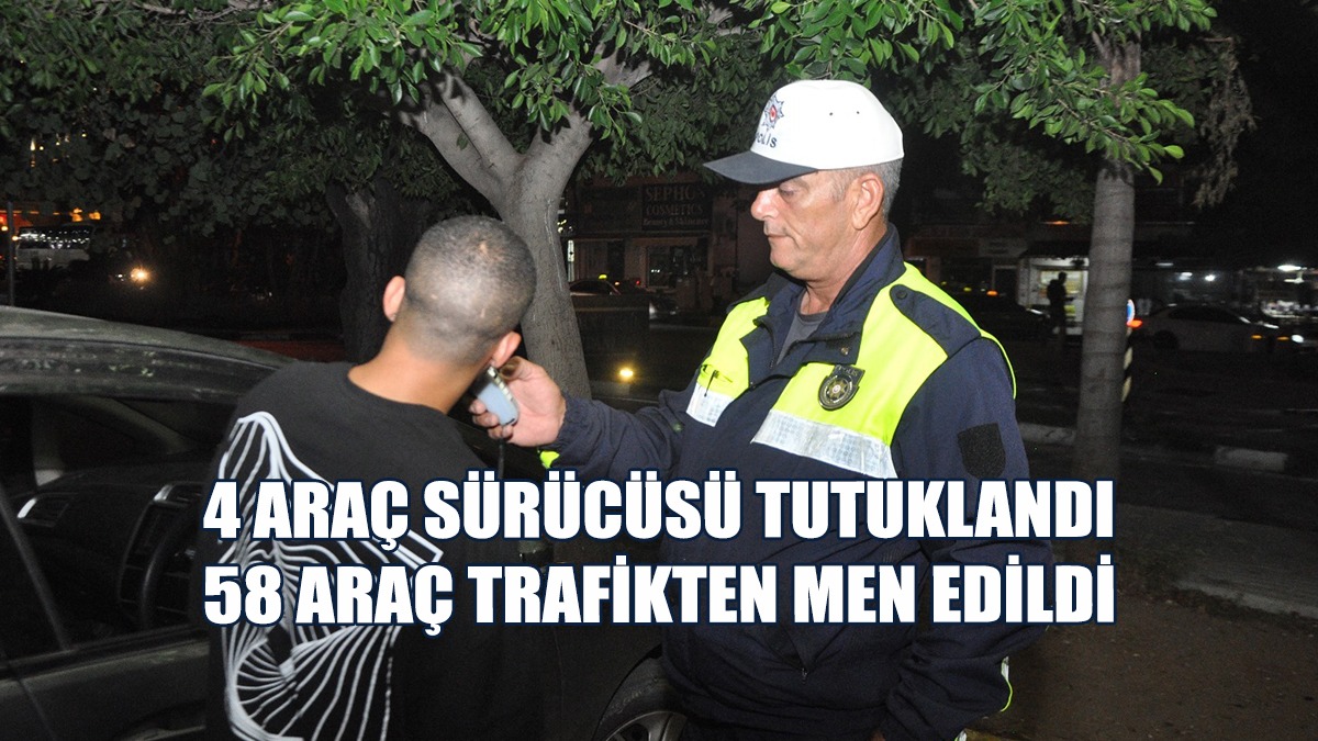 2 Bin 434 Sürücü Kontrol Edildi