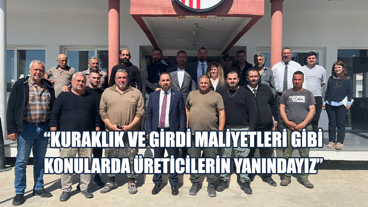 Tarım Bakanı Çavuş, Gaziköy’de Üreticilerle Buluştu