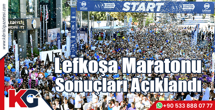 Lefkoşa Maratonu Sonuçları Açıklandı
