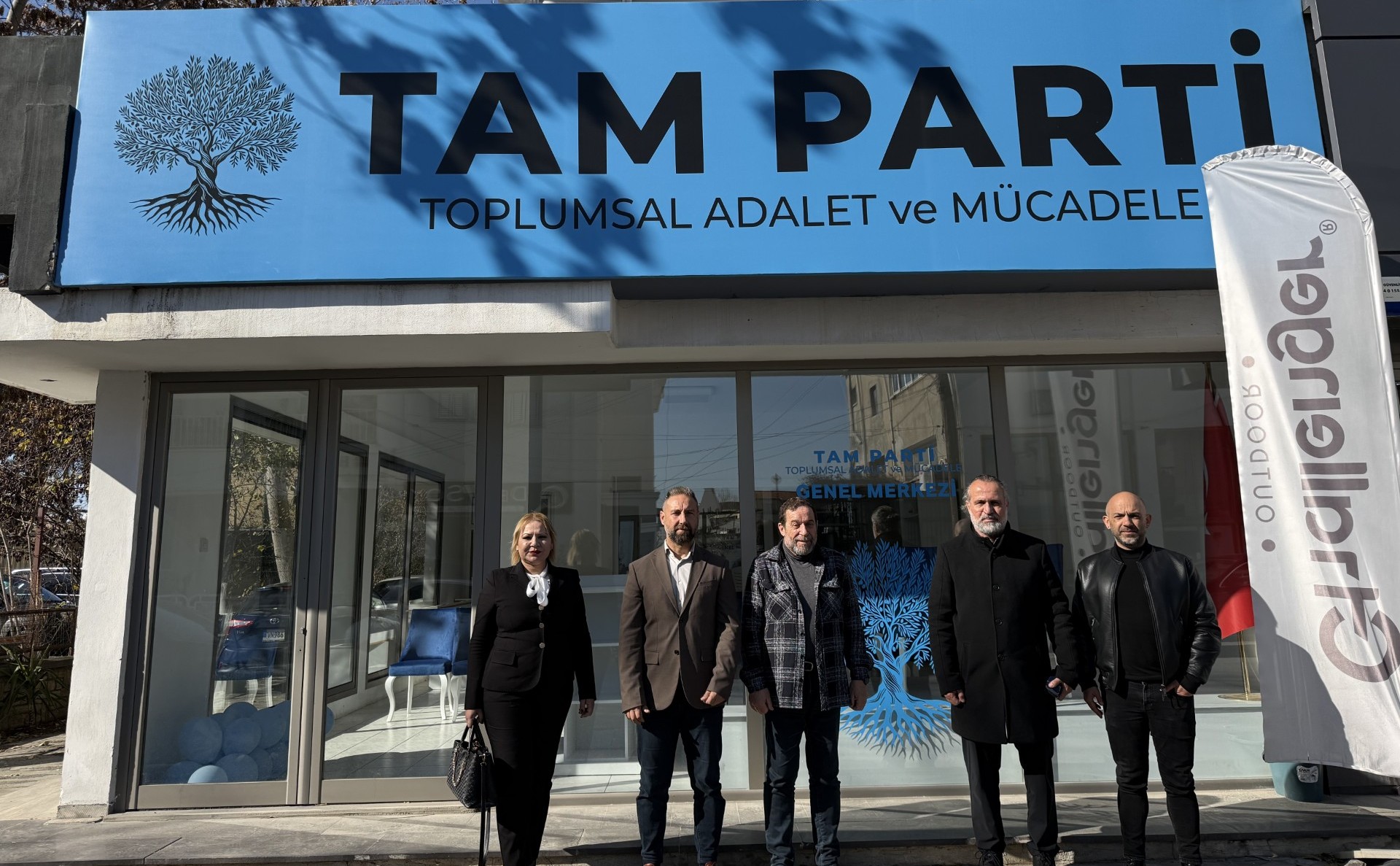 KTÖS'ten TAM Parti'ye ziyaret