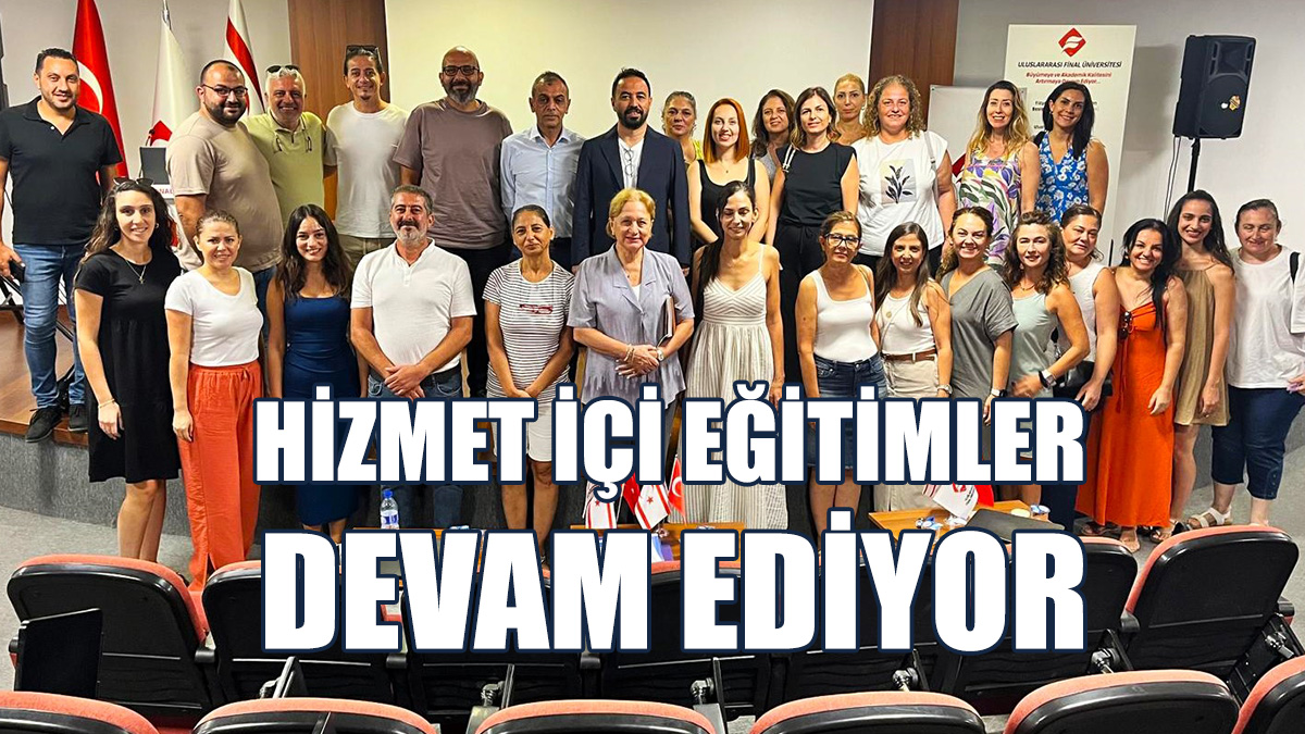 Eğitimler, Öğretmenlerin Yoğun Katılımıyla Devam Ediyor