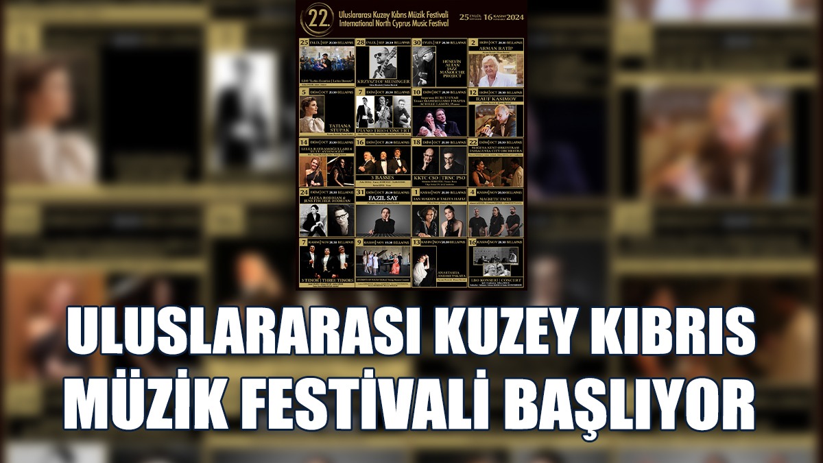 20 Farklı Konser Etkinliği Sanatseverlerle Buluşacak