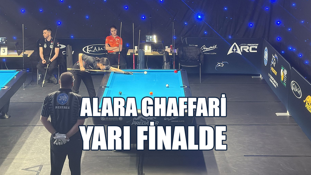 Alara Ghaffari, Yarı Finalde Avusturalyalı Rakibi İle Karşılaşacak