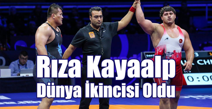Rıza Kayaalp Dünya İkincisi Oldu