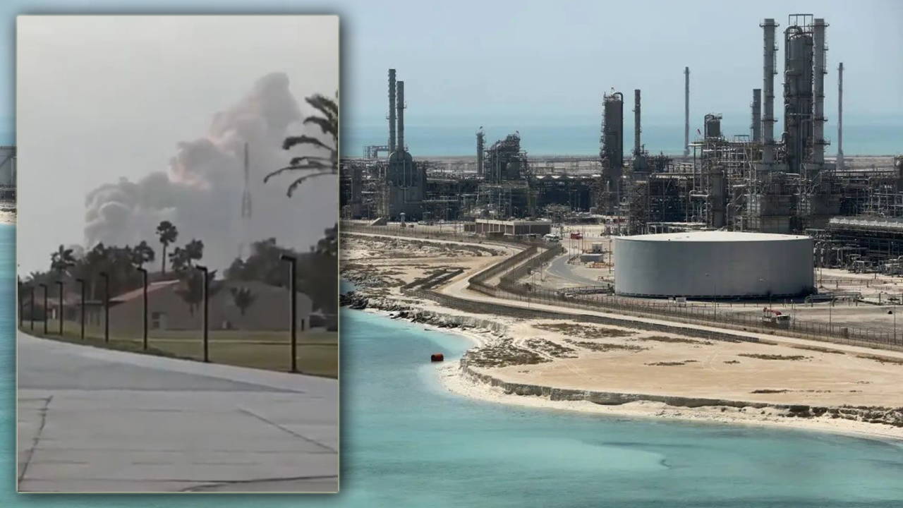 İran'dan Suudi Arabistan'ın kalbine saldırı: Petrol rafinerisi vuruldu!