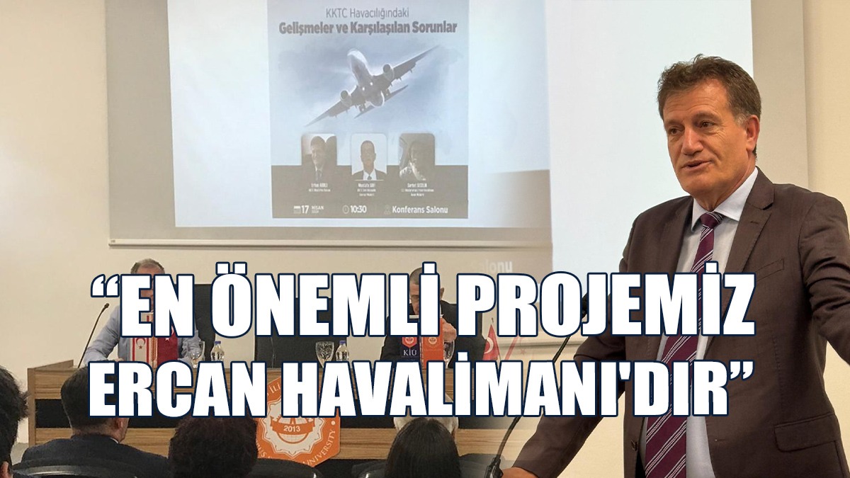 Arıklı “KKTC Havacılığında Gelişmeler Ve Karşılaşılan Sorunlar” Paneline Katıldı