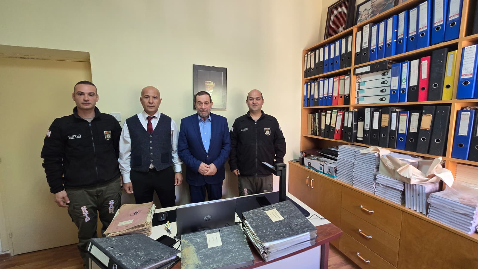 Kurucu Cumhurbaşkanı Rauf Raif Denktaş’ın arşivi dijitalleştiriliyor