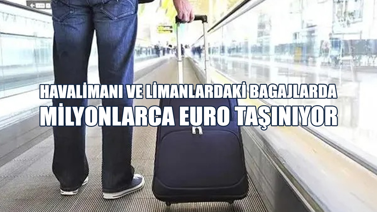 Güney Kıbrıs’ta Son 5 Yılda Bagajlarda 3.5 Milyon Euro Ele Geçirildi