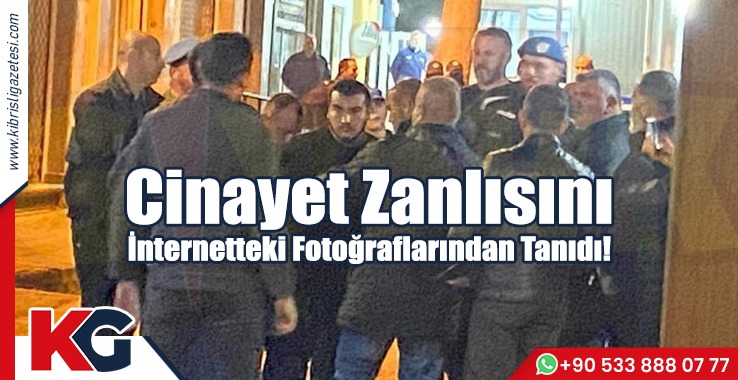 Cinayet Zanlısını İnternetteki Fotoğraflarından Tanıdı!