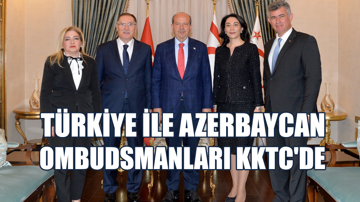 Malkoç İle Aliyeva Cumhurbaşkanı Tatar Tarafından Kabul Edildi