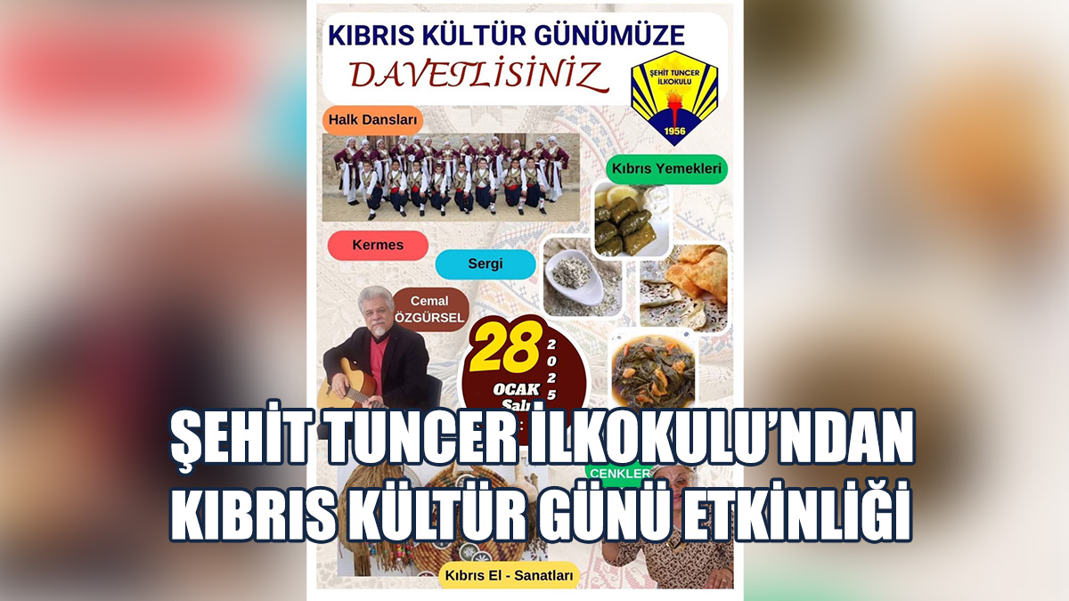 Şehit Tuncer İlkokulu, Kıbrıs Kültür Günü Etkinliğine Hazırlanıyor