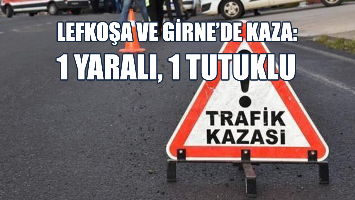 Lefkoşa Ve Girne’de Trafik Kazası...