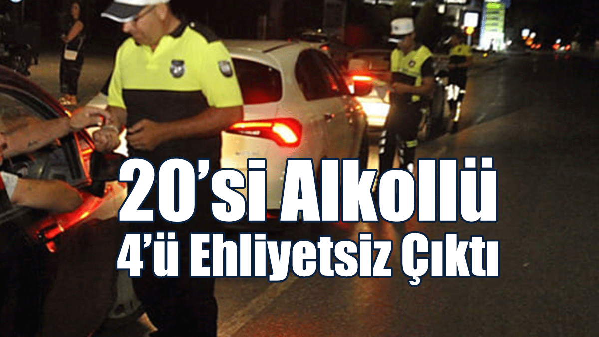 65 Araç Trafikten Men Edildi