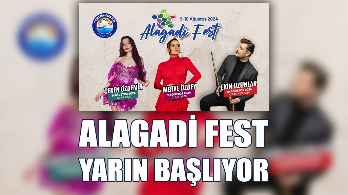 Alagadi Fest’te Çeşitli Etkinlikler Yer Alacak