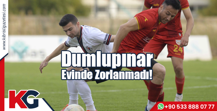 Dumlupınar Evinde Zorlanmadı!